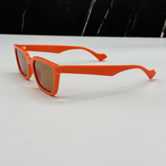 NEW GG1539S 004 GUCCI CAT EYE WOMEN SUNGLASSES GUCCI ORANGE EYEWEAR main image 4